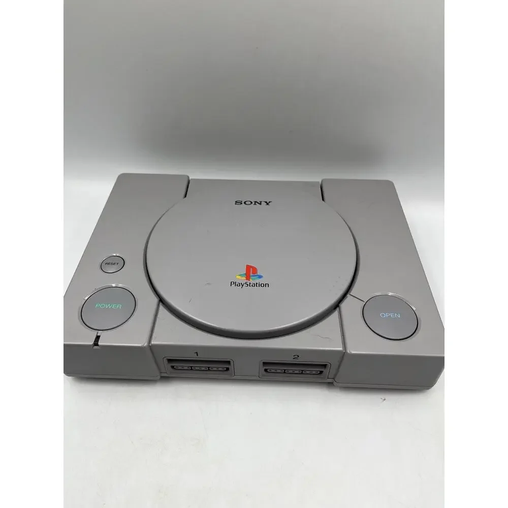 Sony PlayStation 1 Console + Original Controller & Cords - Tested Great